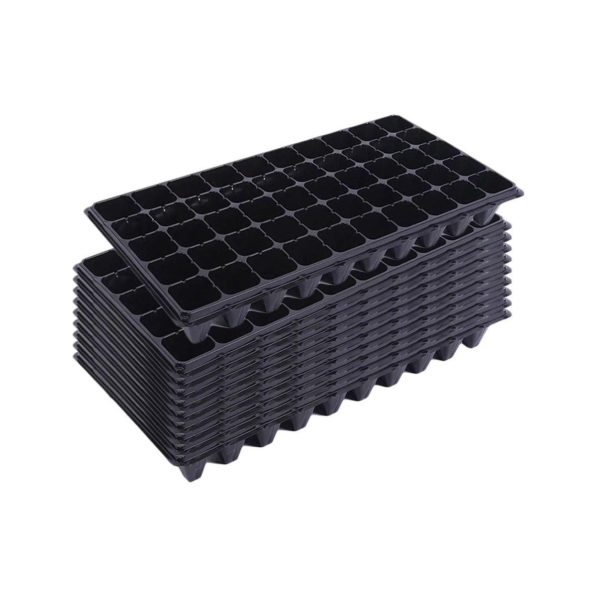 10 Pieces Seedling Trays with Holes Y196621