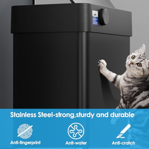 16 Gallon Motion Sensor Trash Can F516