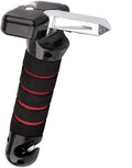 Red 4 in 1 Vehicle Support Handle with Seatbelt Cutter Window Breaker T366