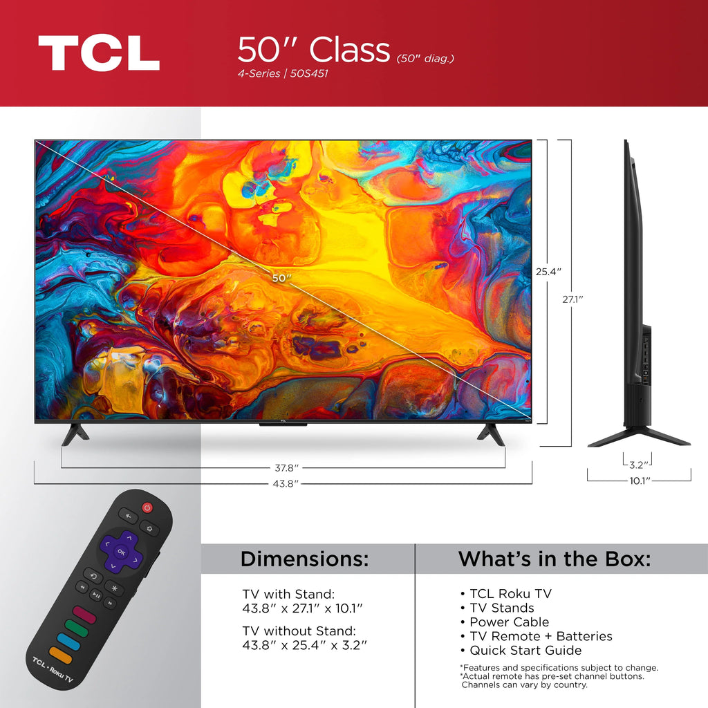 50 Class 4K UHD HDR Smart TV C8902