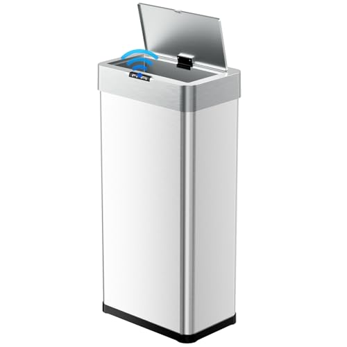 16 Gallon Motion Sensor Trash Can F516