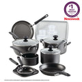 20 Pc Aqua Nonstick Aluminum Cookware Set L18820