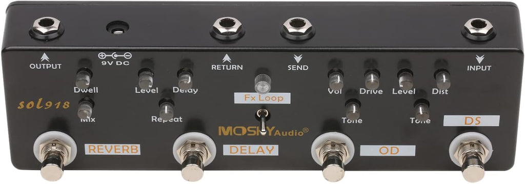 5-in-1 Multi Effect Guitar Pedal W9999