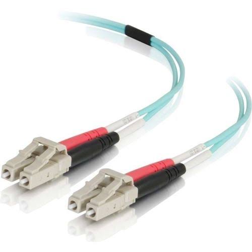 Aqua 7m LC-LC Multimode Fiber Optic Cable I84882