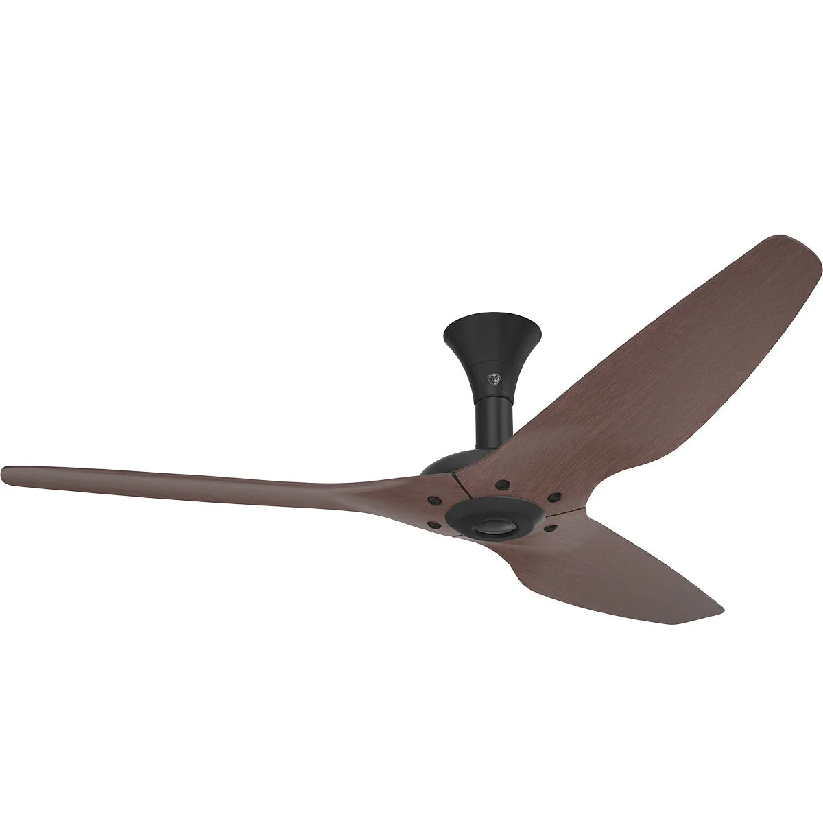 60 Ceiling Fan with Cocoa Bamboo Blades and Black Finish R248