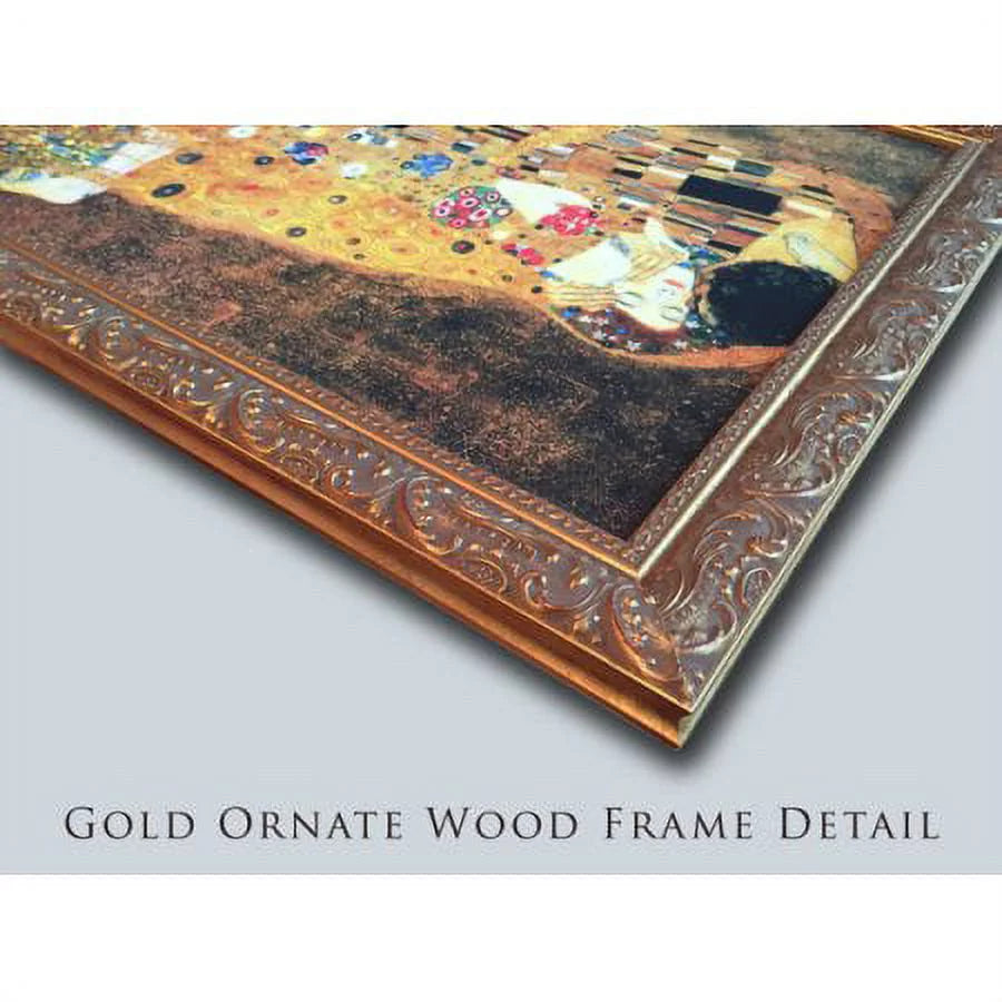 Gold Ornate Wood Framed Art Print E10310