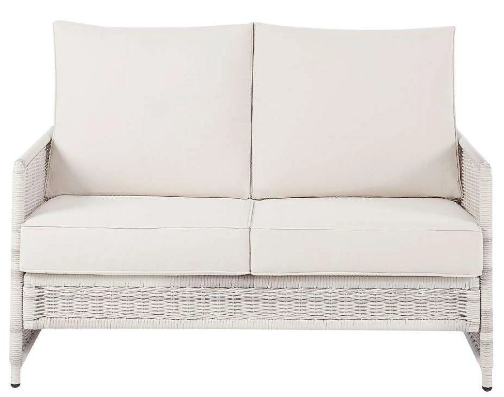 Wicker Outdoor Loveseat with Cushions Z485712