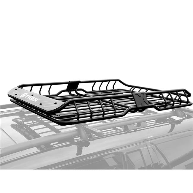 Heavy Duty Roof Mounted Cargo Basket Rack with Wind Fairing S65250