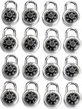 Combination Lock, 2 in. Wide, Pack of 16 Y9413