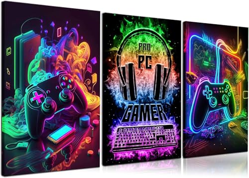 Gaming Wall Art Canvas Prints 12x16in Unframed W9131