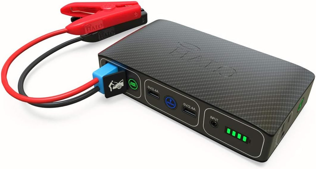 58830 mWh Portable Car Jump Starter with AC Outlet and Car Charger B8138