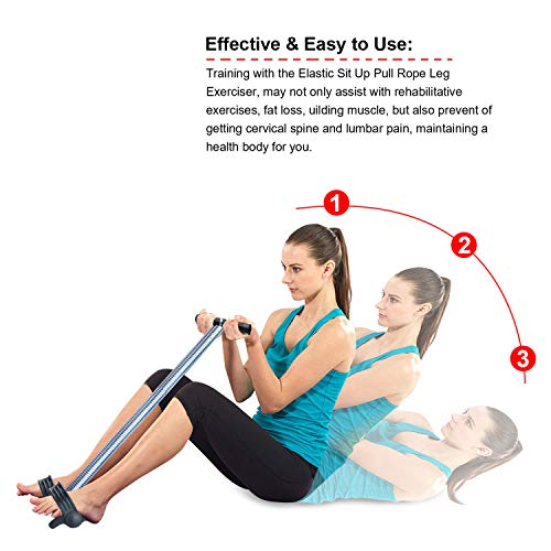 Elastic Sit Up Equipment with Foot Pedal W8125