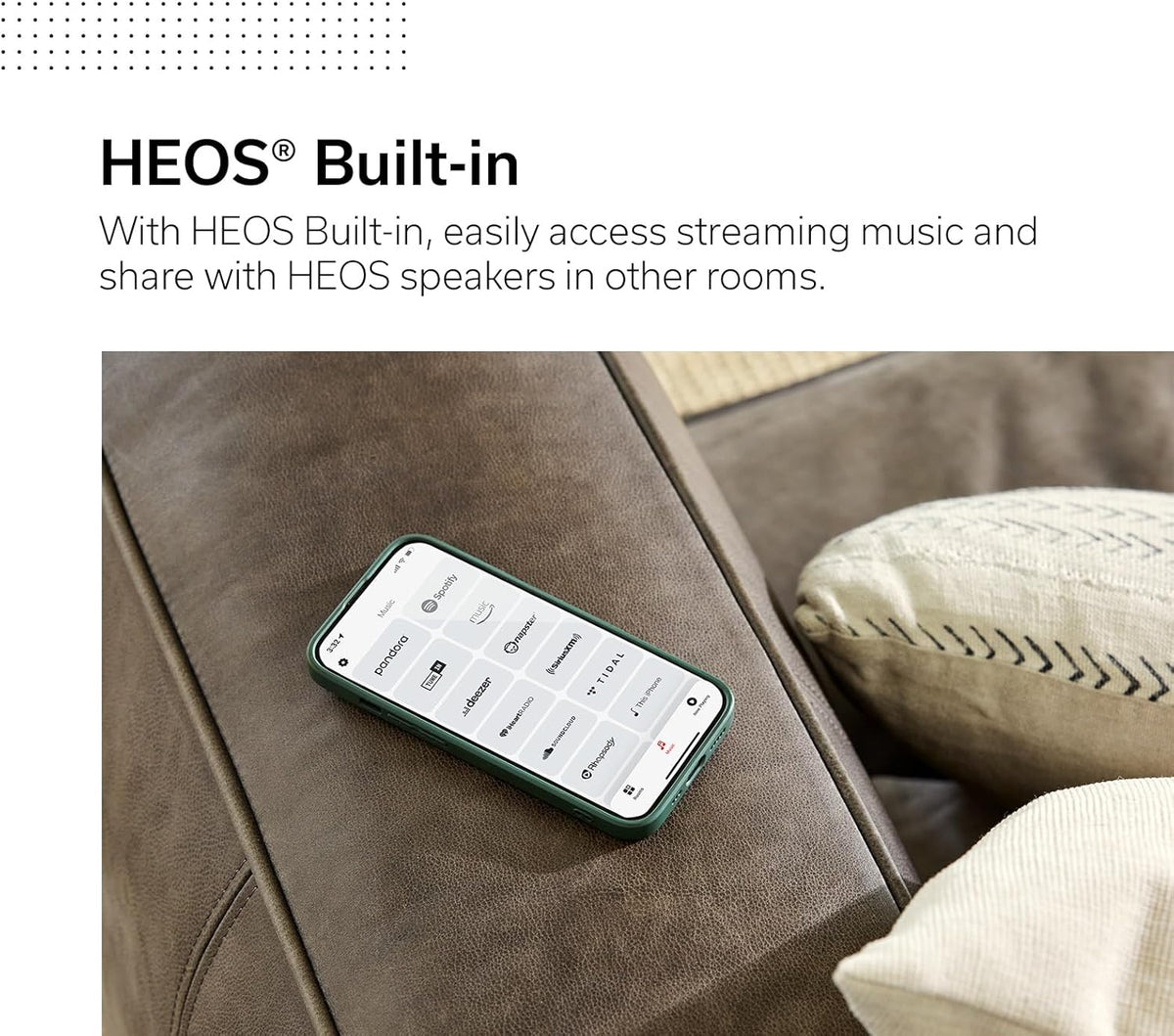 5.2 Ch Home Theater Receiver with Bluetooth & Wi-Fi N353015