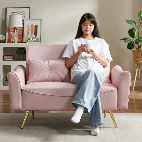 Blue Velvet Loveseat Sofa X6939