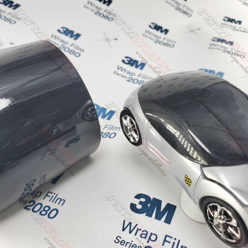 Gloss Black 5ft x 7ft Car Wrap Vinyl Film P16031