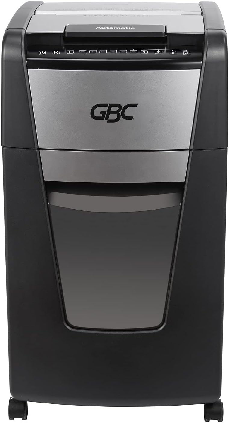 Auto Feed 300 Sheet Capacity Micro-Cut Paper Shredder N7845