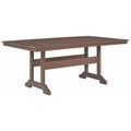Brown Outdoor Plastic Dining Table G188393