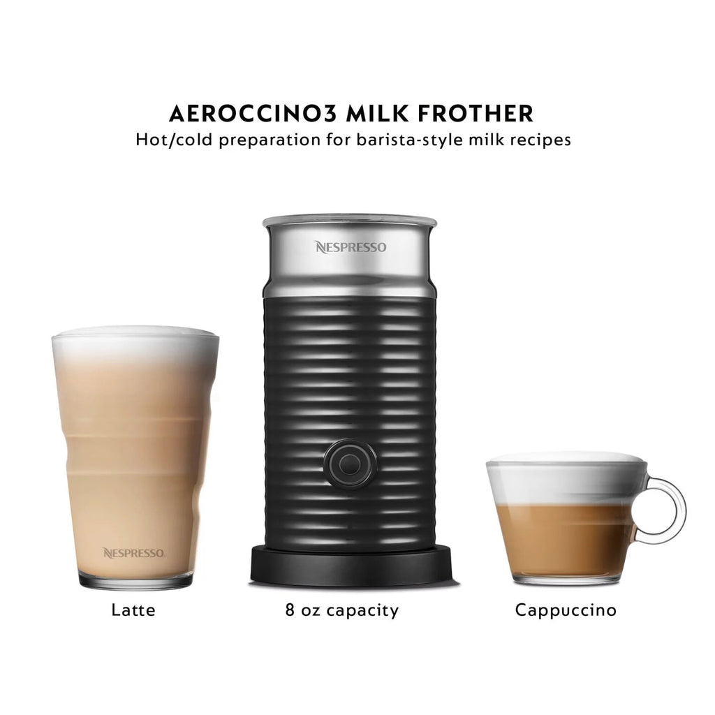 Red Coffee and Espresso Maker with Milk Frother T878124