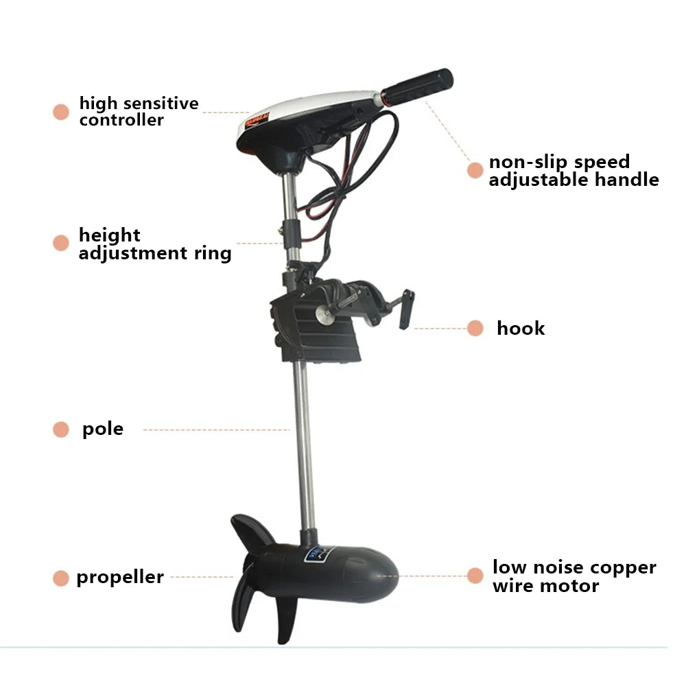 12V Electric Trolling Motor for Boat U5511