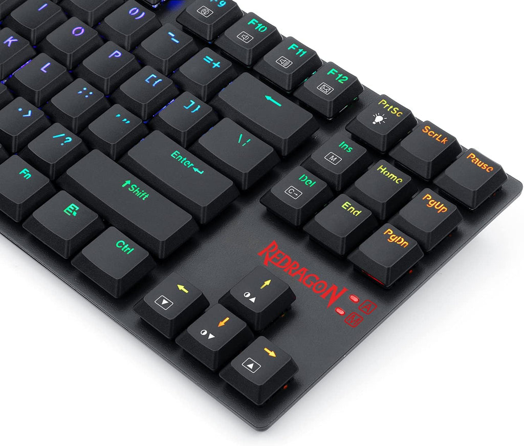 Wireless Mechanical Gaming Keyboard, RGB Backlit, TKL 87 Keys D224