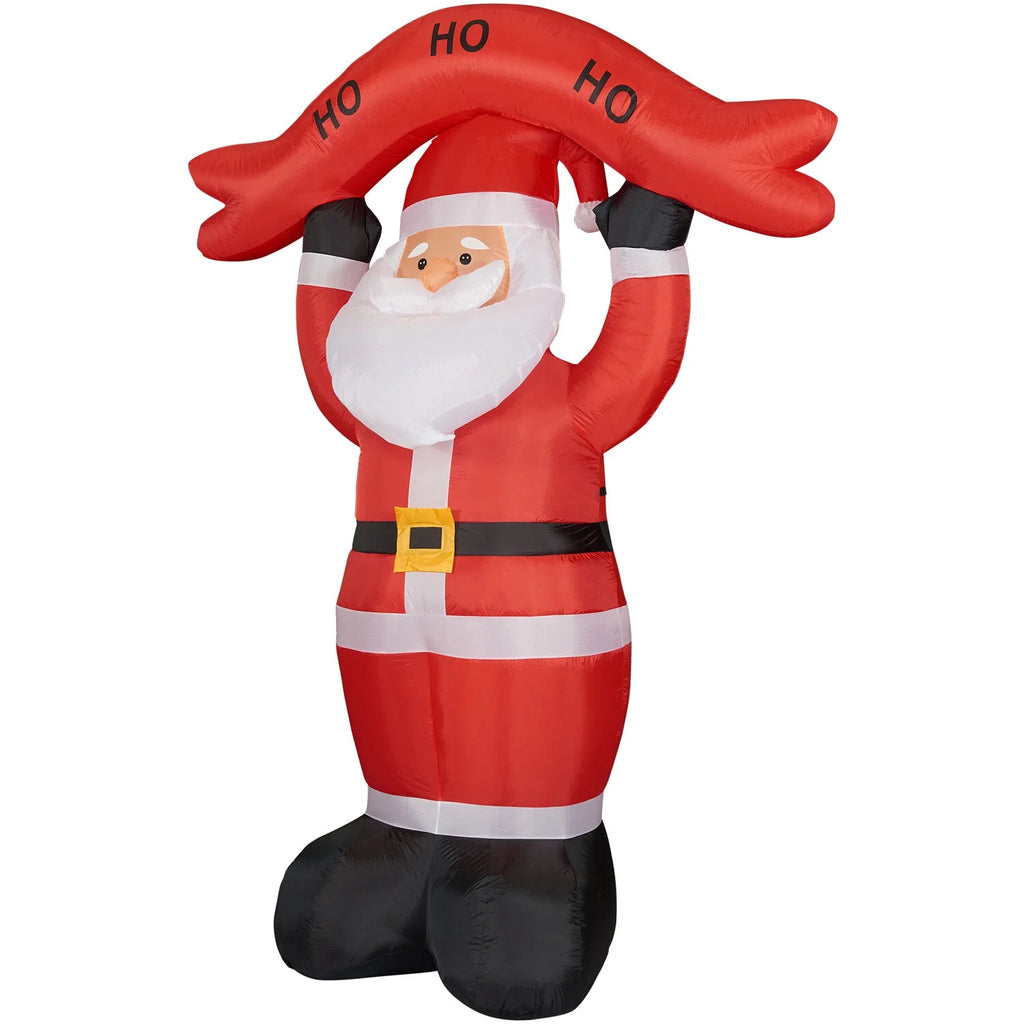 Tall Santa Yard Inflatable with Lights and Storage Bag 120" C4439