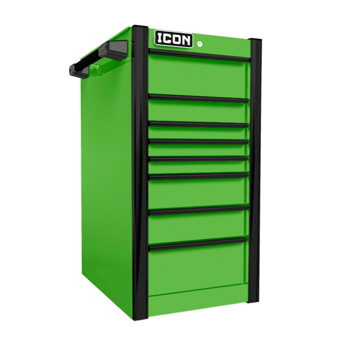 19 in. End Cab, Red X182391