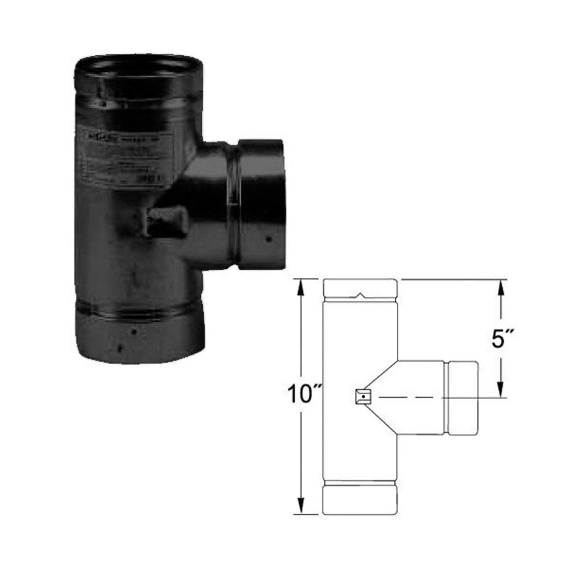 3x22 Inner Diameter Type L Pellet Vent Pipe X1899