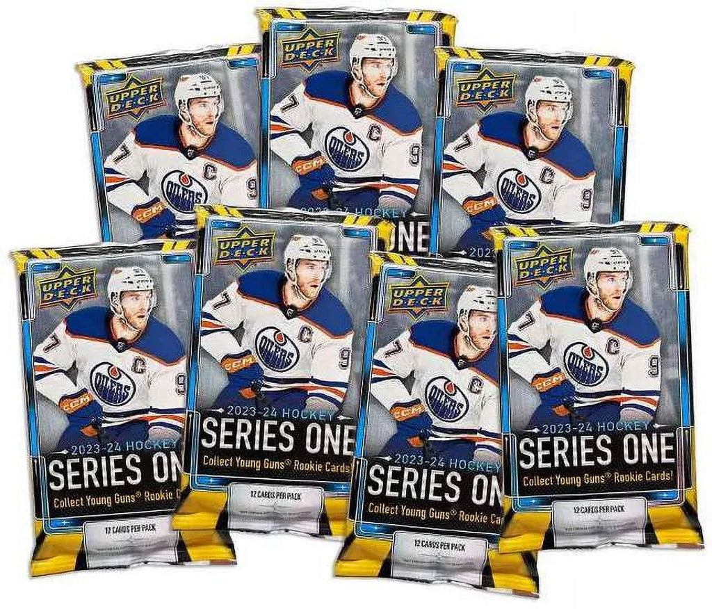 2023-24 Hockey Trading Card MEGA Box (7 Packs) L610539