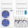39,000 BTU 4 Zone Ductless Air Conditioner and Heat Pump G469255
