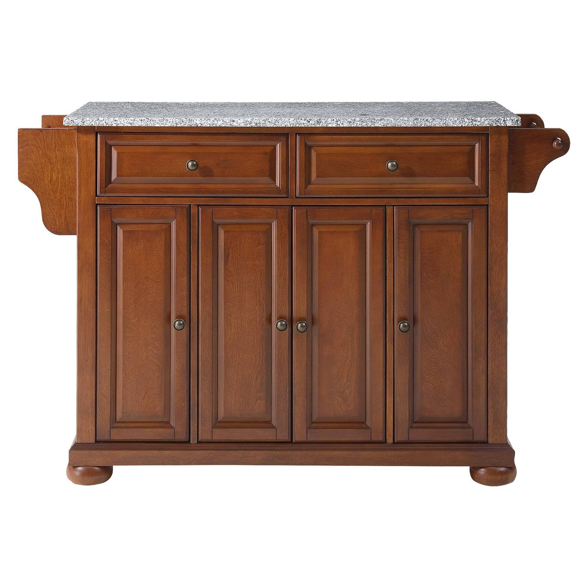 Cherry Granite Top Kitchen Island X483