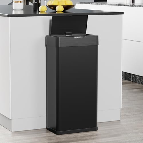 16 Gallon Motion Sensor Trash Can F516