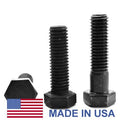 7/8 inch-14 x 2 inch Grade 5 Hex Cap Screw Black Oxide Q988