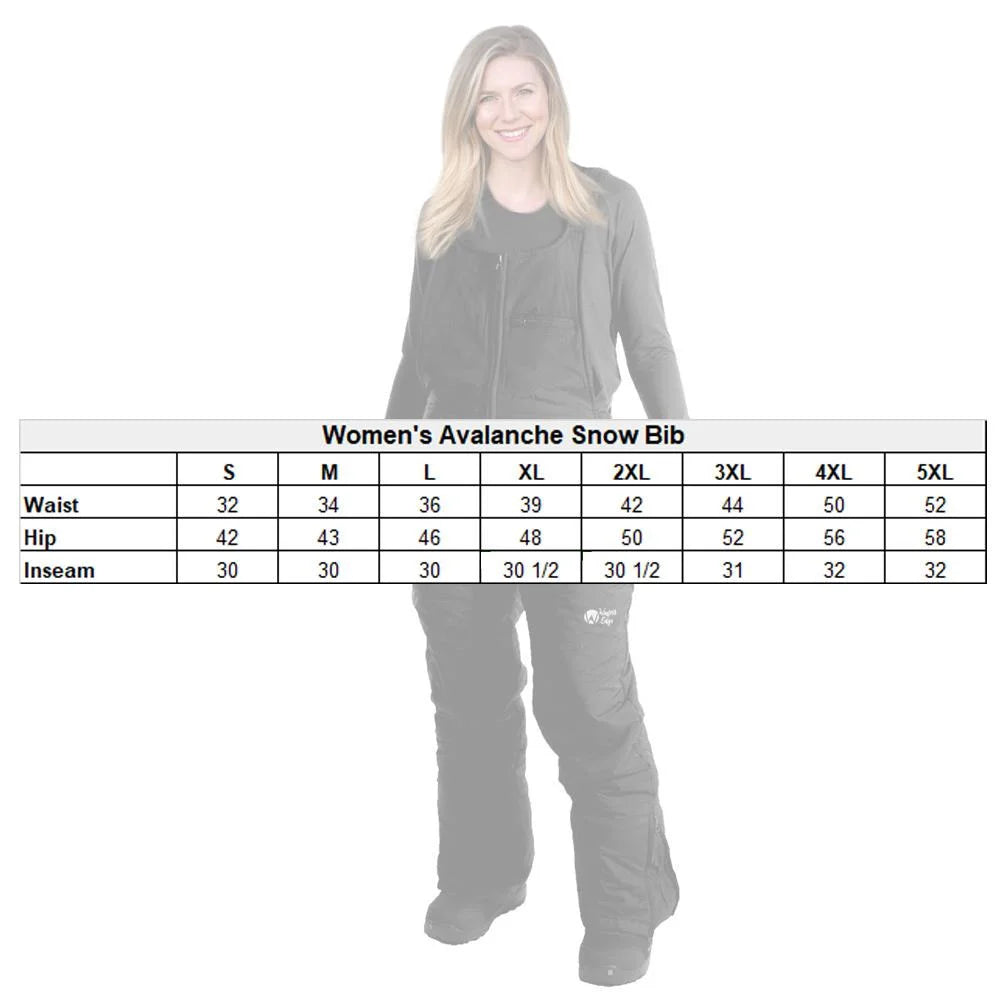 Black 3XL Snow Bib E472
