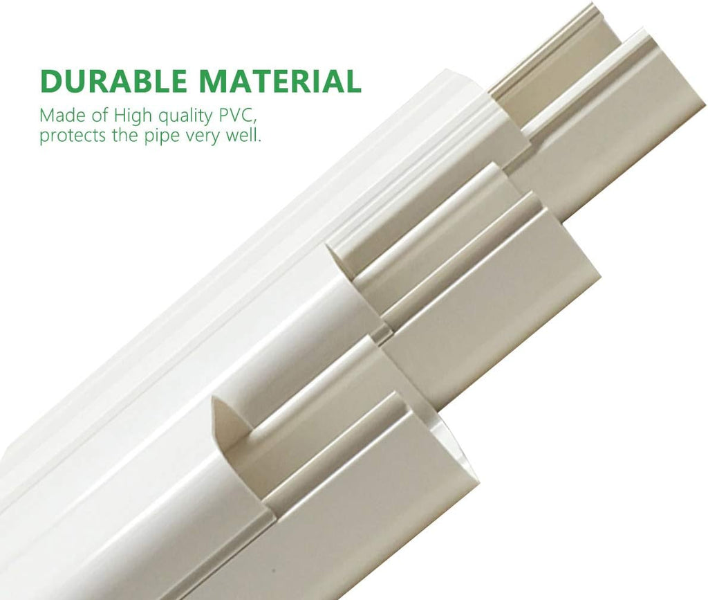3'' W x 7.5ft L PVC Line Set Cover Kit, Pack of 2 F889936