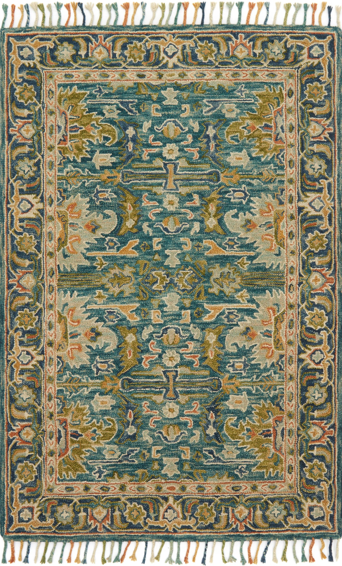 Blue Navy 7'9 x 9'9 Rug E163