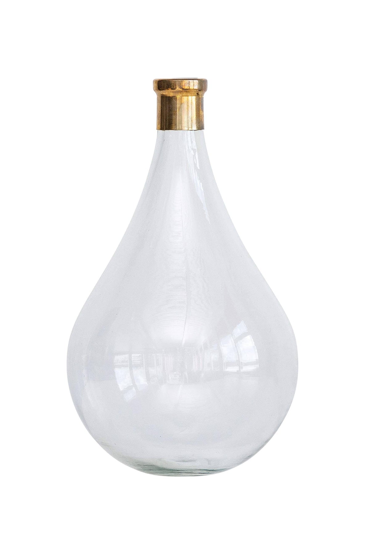 Gold Glass Vase Q777