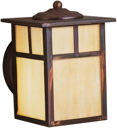 Solid Brass Outdoor Wall Sconce Lighting, 100 Total Watts, 11.5 Height N861773