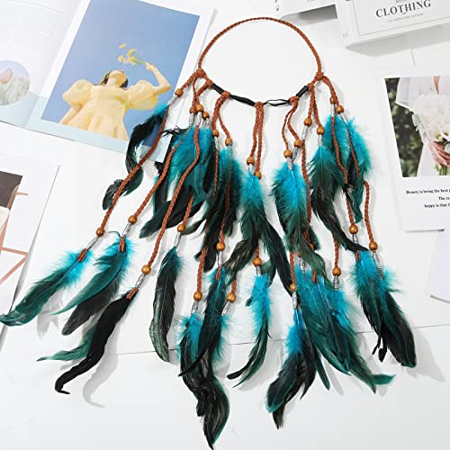 3PCS Hippie Costume Set with Headband Necklace Sunglasses Q192875