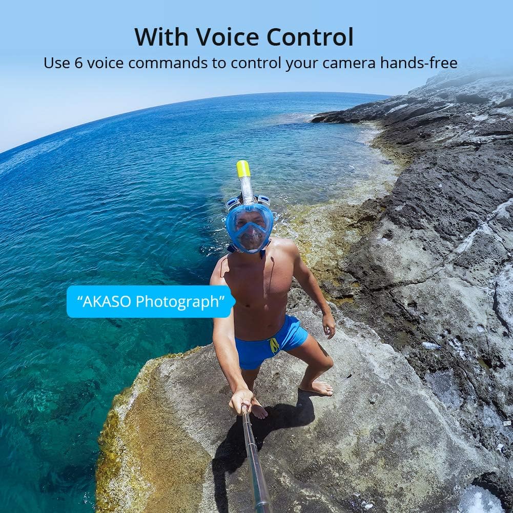Native 4K30FPS 20MP WiFi Action Camera with Touch Screen U50393