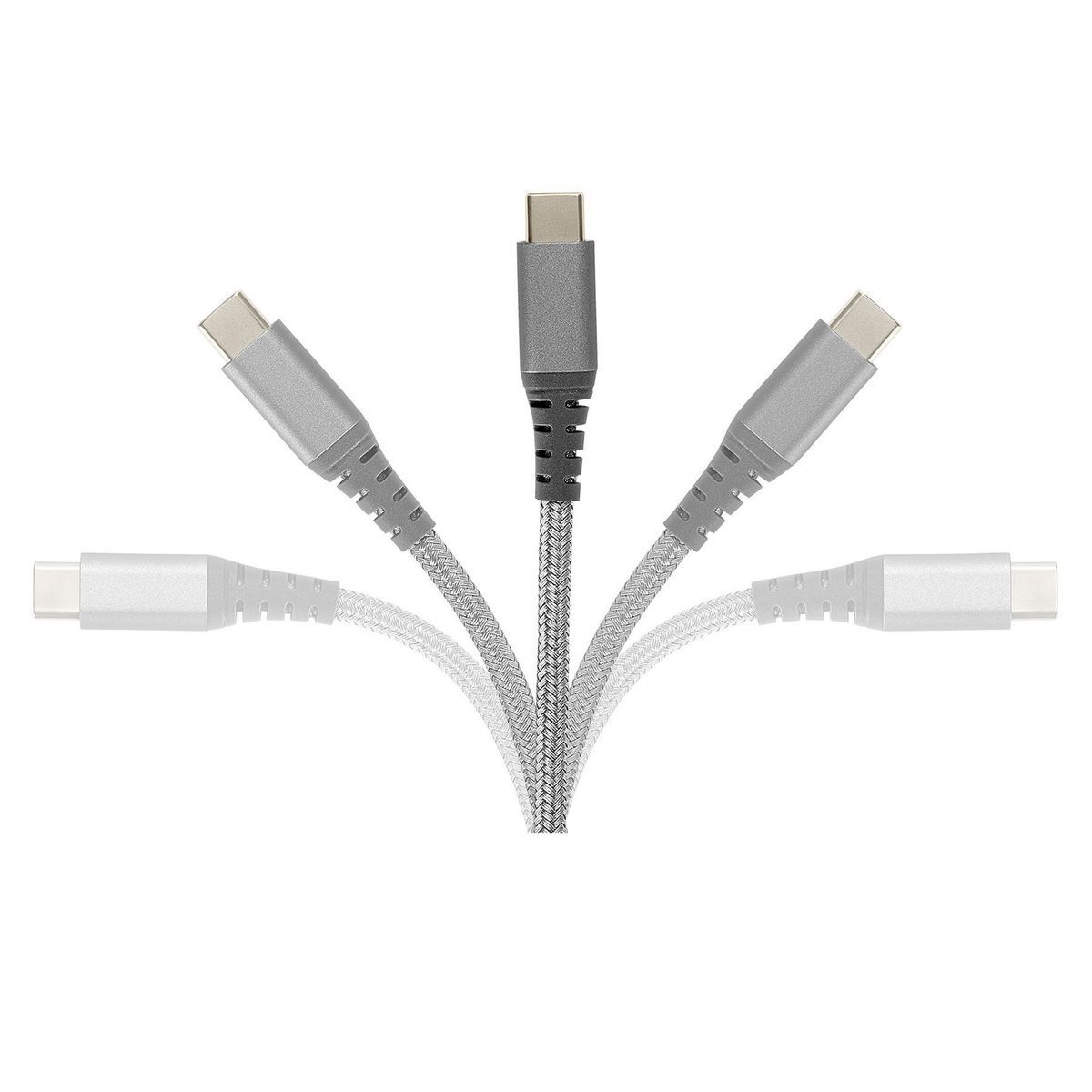 6 ft. USB-C to Lightning Braided Charging Cable F89486