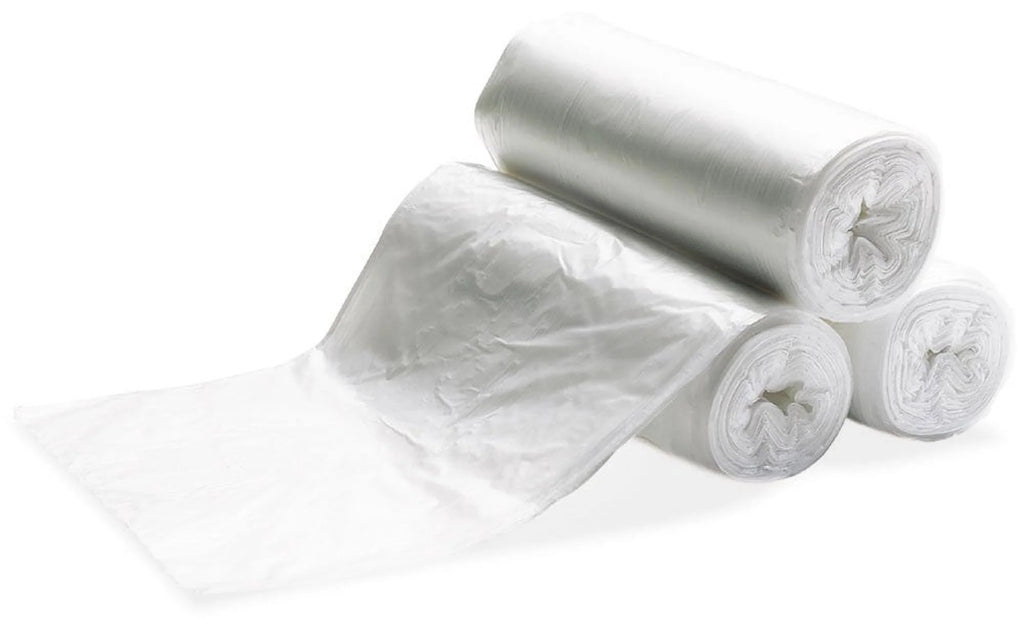 Clear 6 Micron High Density Trash Can Liner C9941
