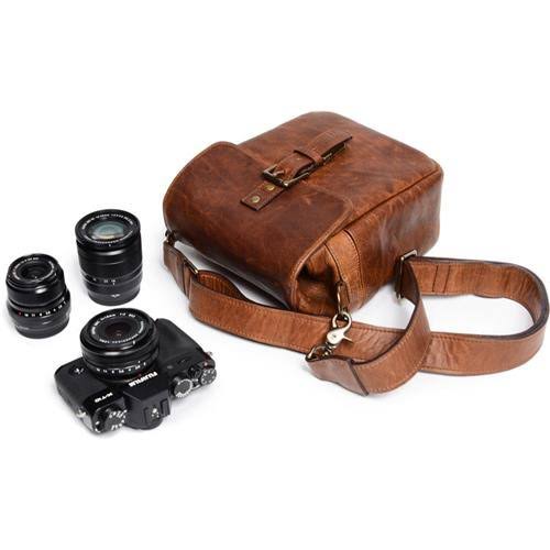 Leather Camera Bag U442266