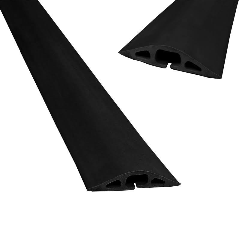 Black Rubber Cord Cover U16402