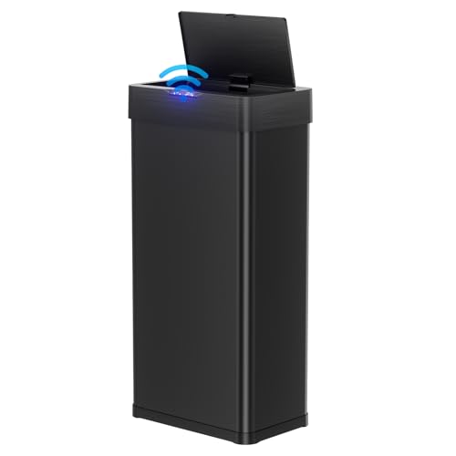 16 Gallon Motion Sensor Trash Can F516