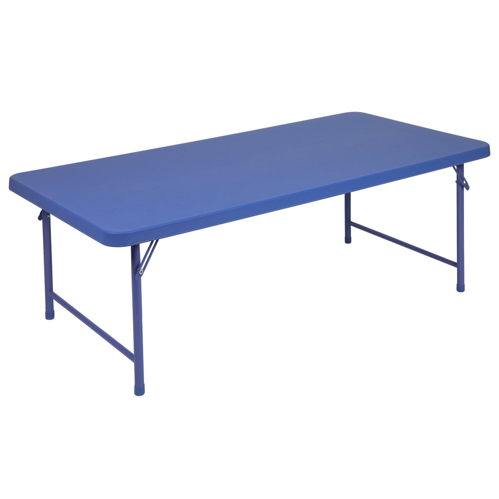 Granite White Plastic Folding Table M623476