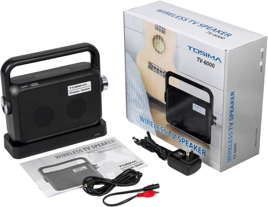 Wireless TV Speakers with Headset Jack N354