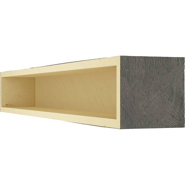 Aged Ash Faux Wood Fireplace Mantel J7440