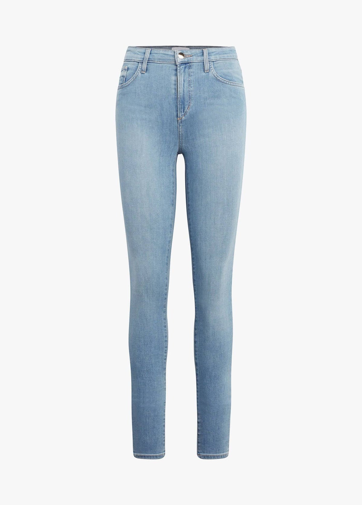 White High Rise Skinny Jeans O684365