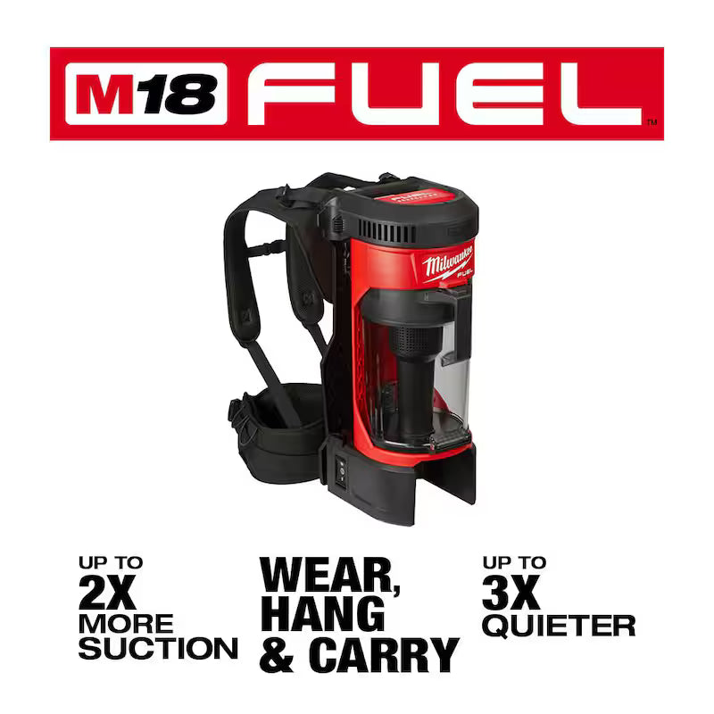 18-Volt Cordless 3-in-1 Backpack Vacuum H294038