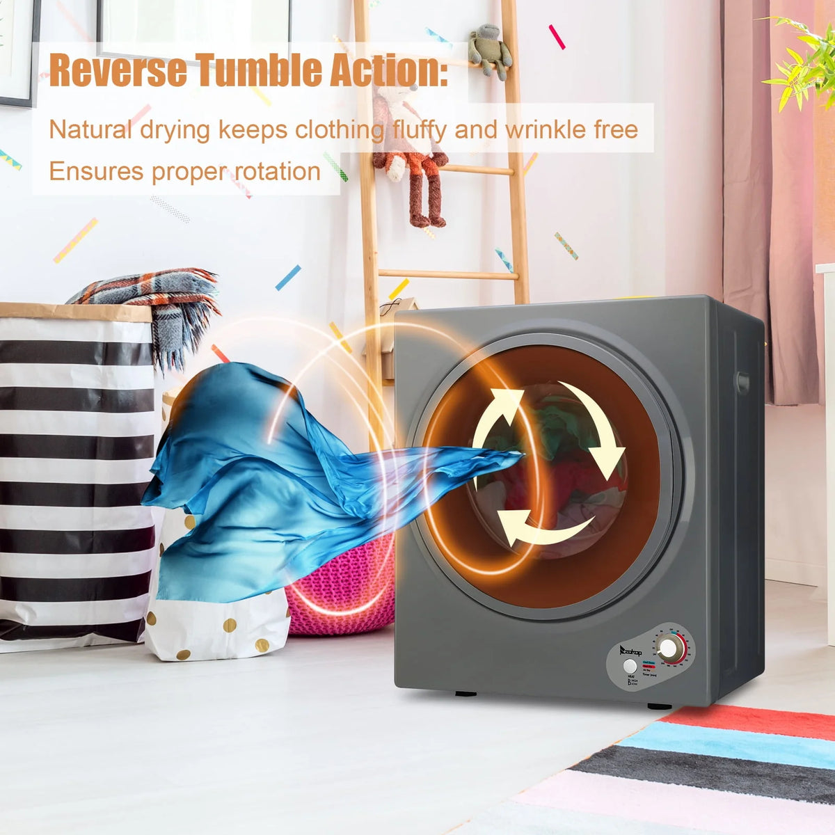 1.6 cu. ft. Compact Electric Dryer O4106